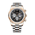 Men'S Quartz Watch Business Watch Moon Phase Multifunctional