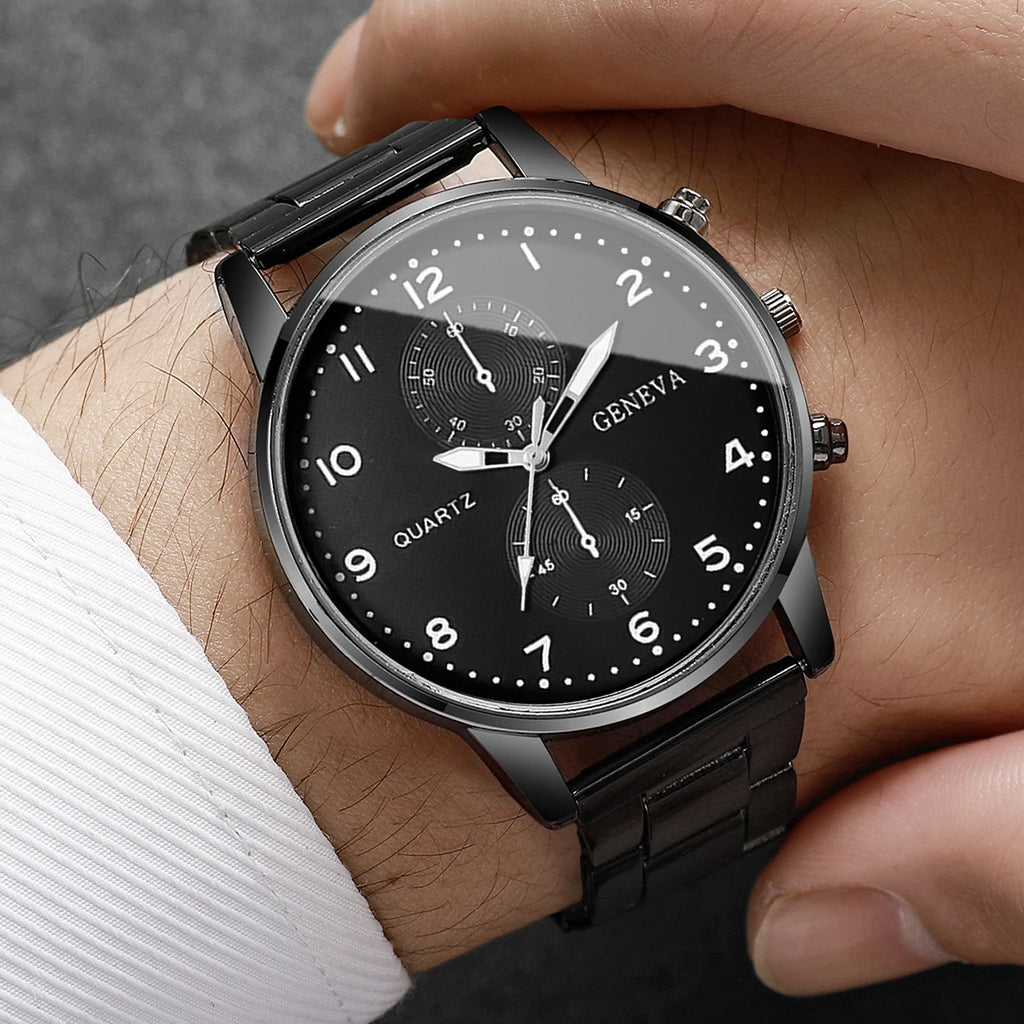 Fashionable Men'S Business Watch Luxury Quartz Watch Men'S Watch (No Box)