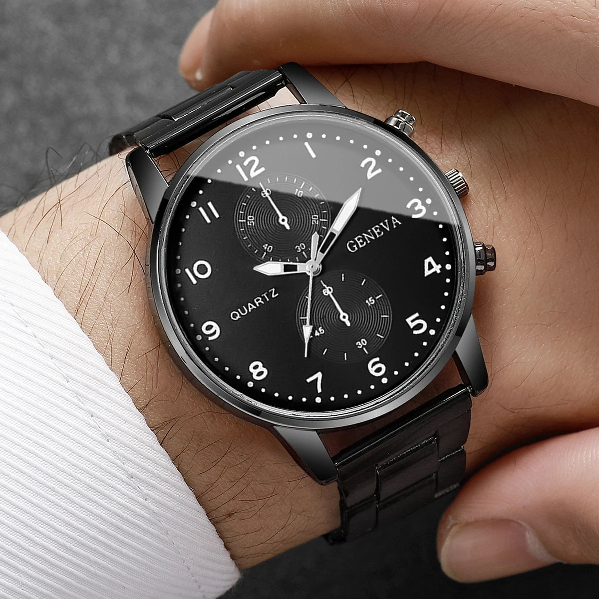 Fashionable Men'S Business Watch Luxury Quartz Watch Men'S Watch (No Box)