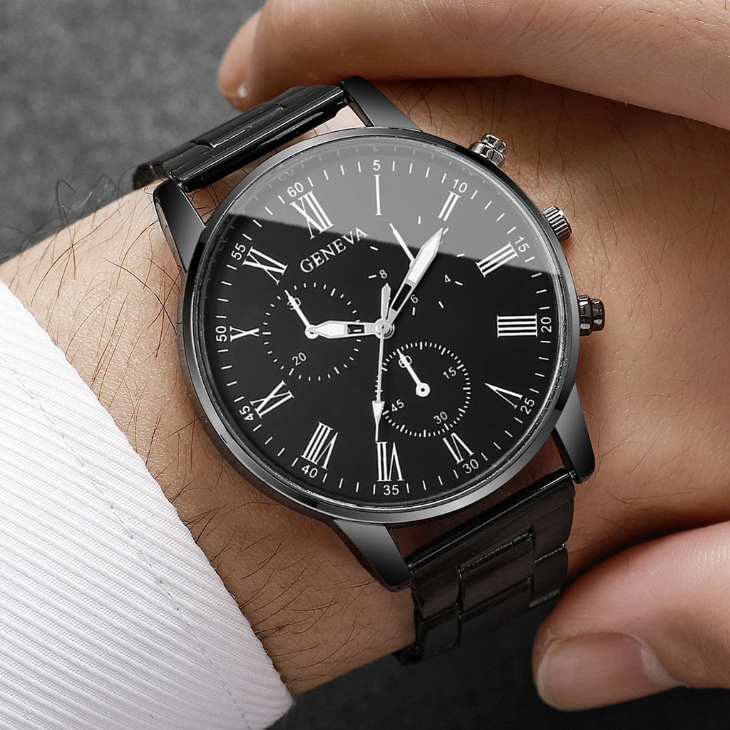 Fashionable Men'S Business Watch Luxury Quartz Watch Men'S Watch (No Box)