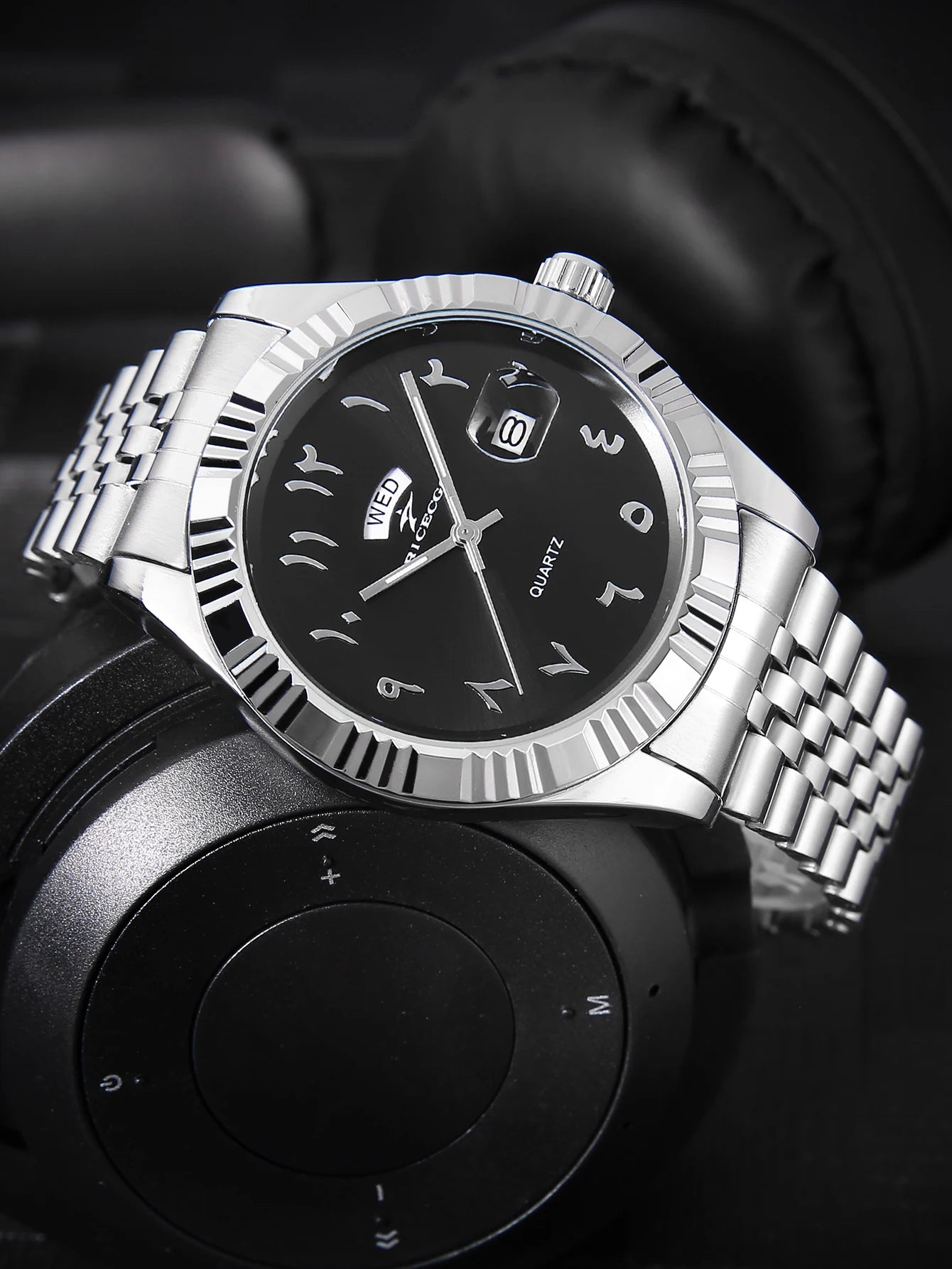 1Pc Quartz Watch Men'S Watch Luxury Fashion Simple Fashion Daily Wear Watch Business Men'S Watch Calendar