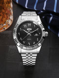 1Pc Quartz Watch Men'S Watch Luxury Fashion Simple Fashion Daily Wear Watch Business Men'S Watch Calendar